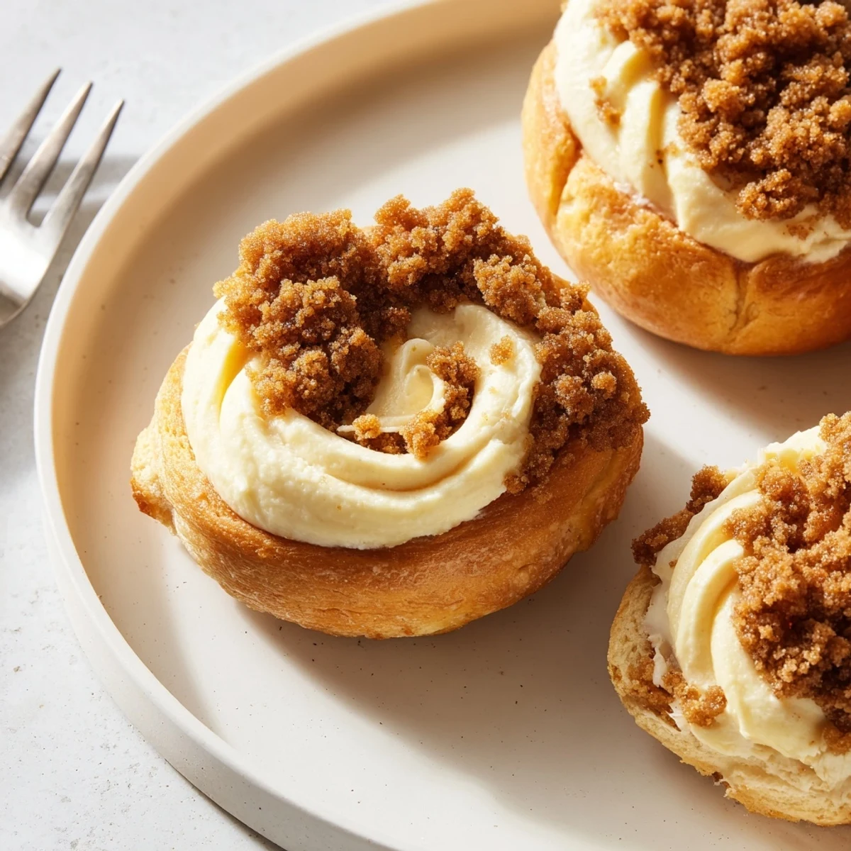 Indulge in a Coffee Cream Cheese Crumb Danish, perfect for breakfast or cozy brunch gatherings.