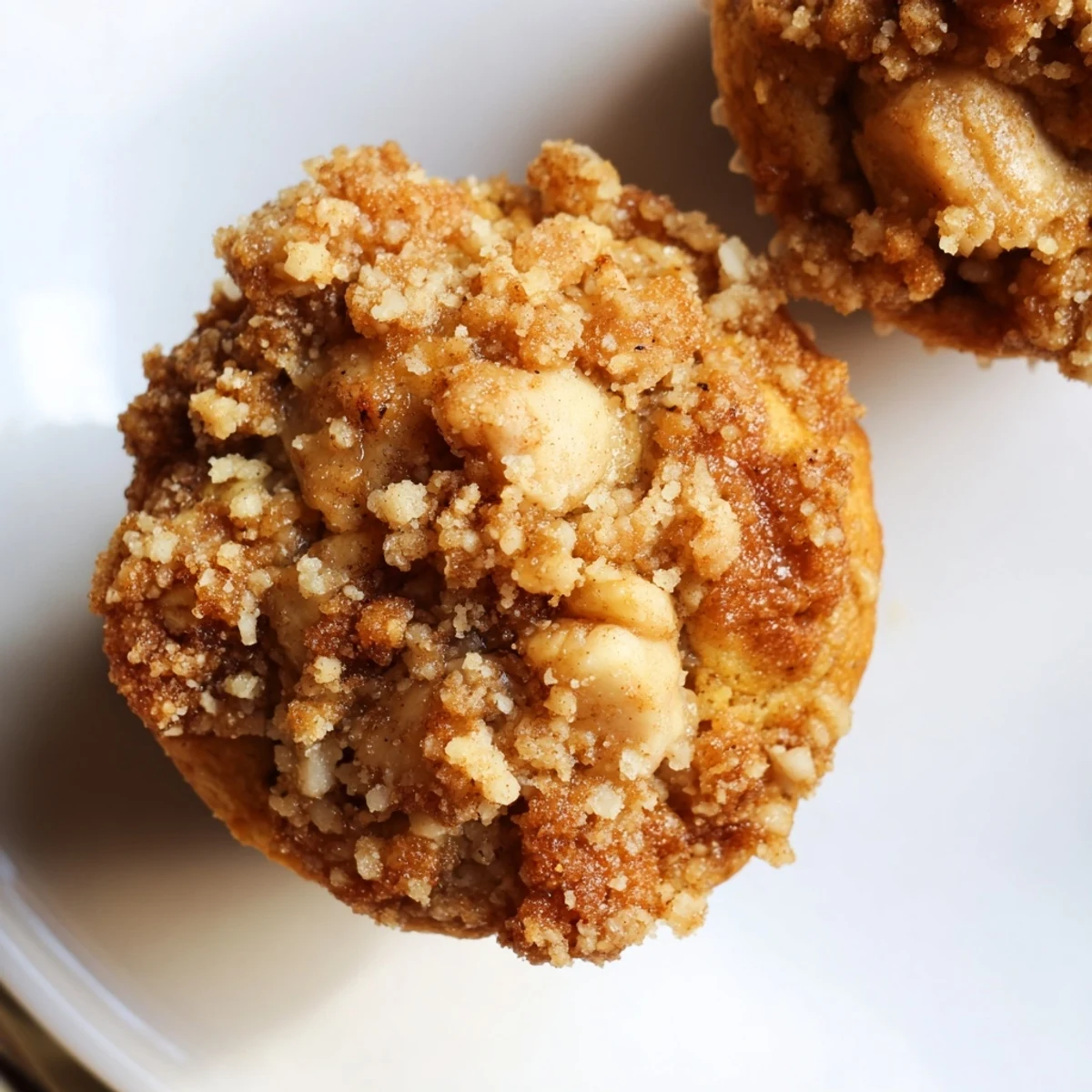 Moist Cinnamon Apple Muffins