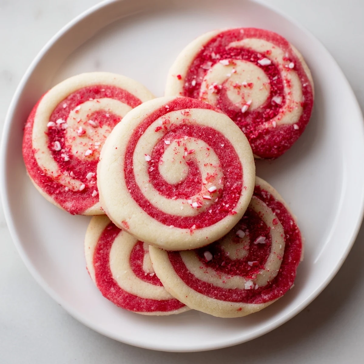 Candy Cane Pinwheel Delight