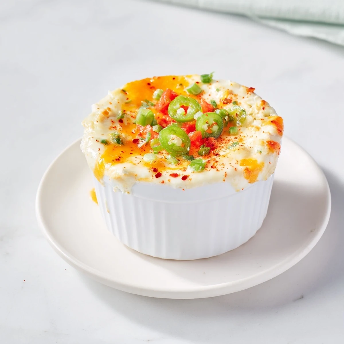 Molten lava flow volcano dip bubbling with melted cheese, served with an array of dippers.