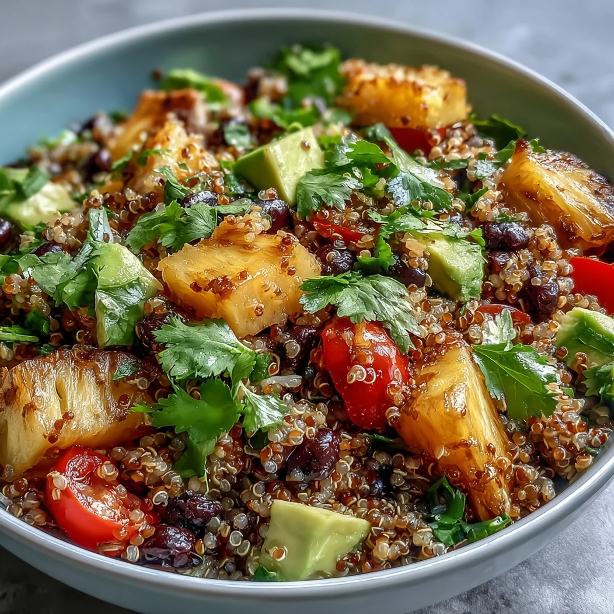 Tropical Quinoa Pineapple Salad