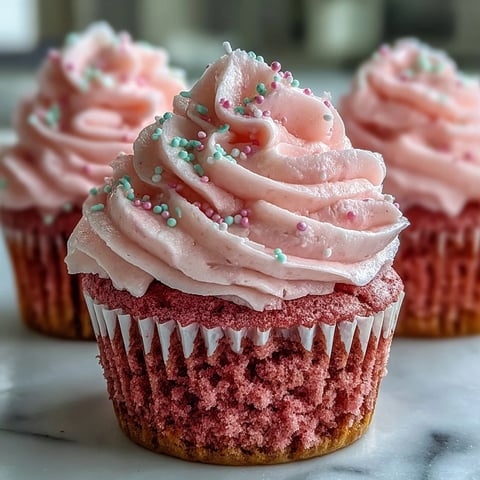 Beautiful pink velvet cupcakes with creamy cream cheese frosting, perfect for Galentine's Day celebrations and sharing with friends.