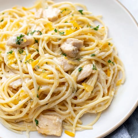 Monterey Chicken Spaghetti Pasta