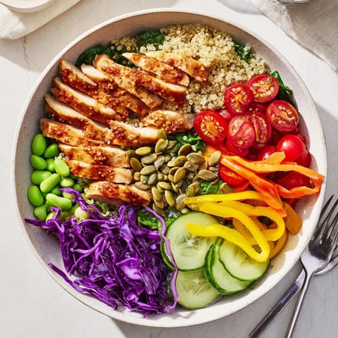 Healthy Meal-Prep Colour Bowls