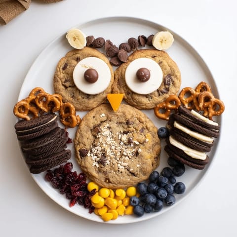 Owl Hooting Dessert Board