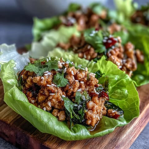 Summer Body Turkey Lettuce Wraps #521