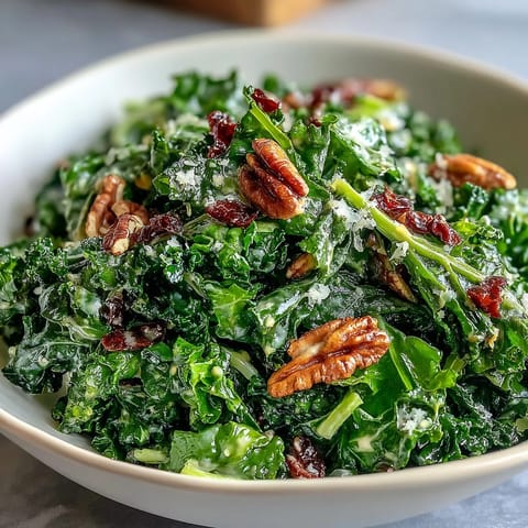 Fresh arugula salad with lemon vinaigrette, topped with shaved Parmesan and toasted pine nuts for a tangy, crunchy bite.