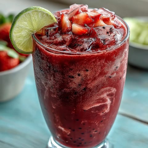 A refreshing tropical Dragon Drink Refresher with creamy coconut milk and vibrant dragon fruit.