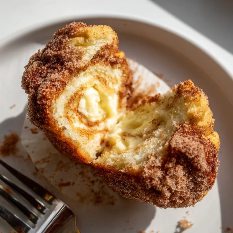 Freshly baked Cheesy Churro Chaos Muffins warm from the oven, perfect for snacking.
