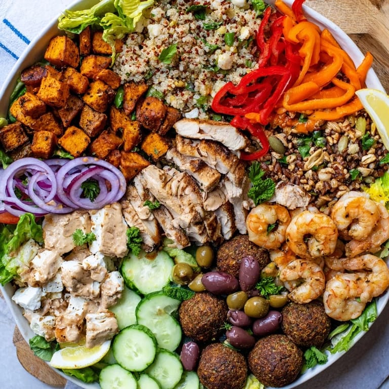 Delicious toppings and proteins enhance the interactive Build-Your-Own Boards & Bowls experience.