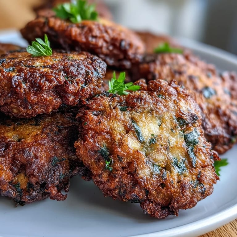 A platter of spiced Black-Eyed Pea Fritters with a tangy yogurt dip, perfect for game day snacking.