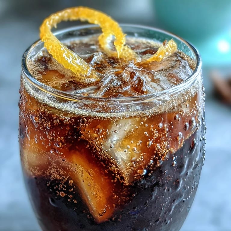 Enjoy this easy cold brew coffee tonic recipe with delightful citrus aroma.