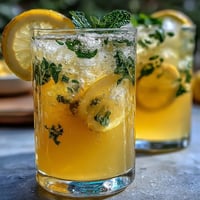 Colorful lemonade bar with fresh fruit mix-ins, DIY summer drinks for a party, and vibrant citrus garnishes in mason jars.